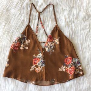 Forever 21 Floral Tank Top